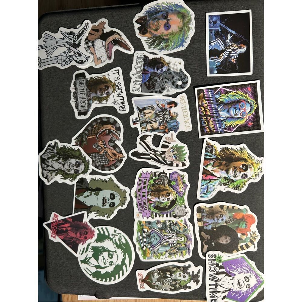 20 Beetlejuice stickers